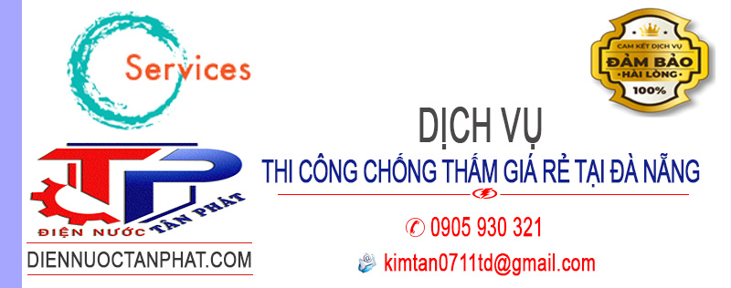 Thi công chống thấm tại Đà Nẵng