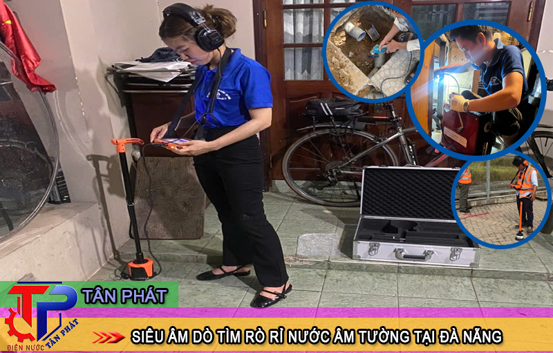 Dò tìm rò rỉ nước âm tường