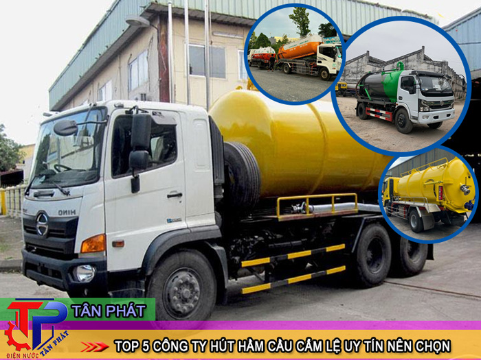Top 5 công ty hút hầm cầu Cẩm Lệ uy tín bảo hành dài hạn