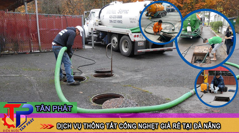 Dịch vụ thông cống nghẹt Đà Nẵng