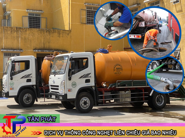 Thông cống nghẹt Liên Chiểu giá bao nhiêu?