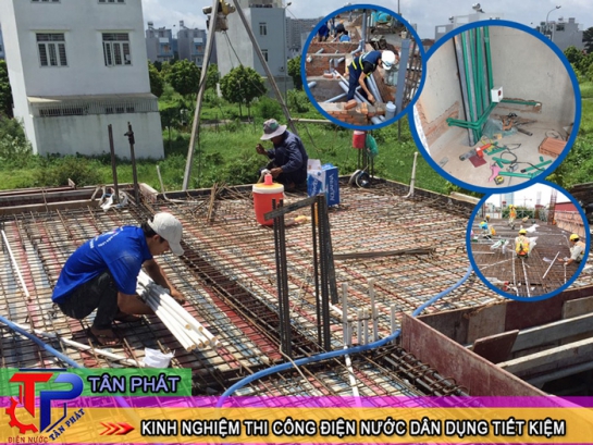 Kinh nghiệm thi công điện nước dân dụng tiết kiệm chi phí