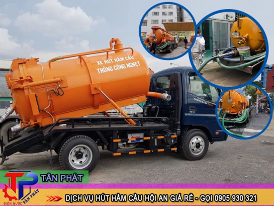 Dịch vụ hút hầm cầu Hội An giá tốt